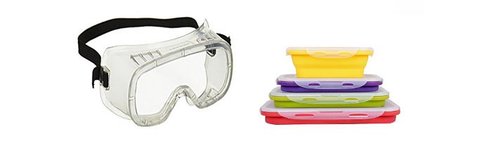 硅膠潛水面罩與硅膠食品盒
