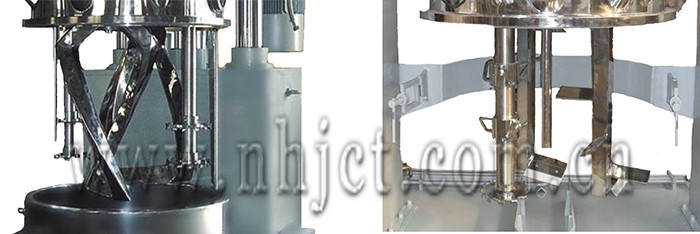 動力混合機攪拌結(jié)構(gòu)